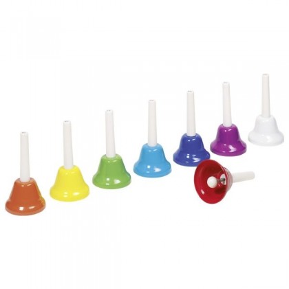 Kolorowe dzwonki z rączką